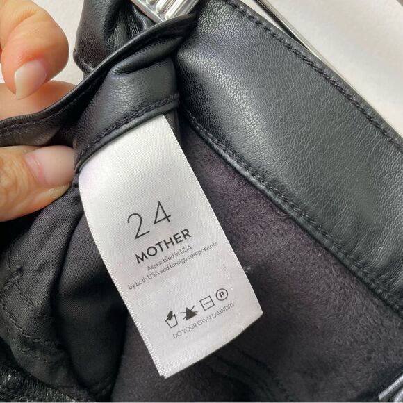 MOTHER Insider Ankle Faux Leather - Picture 10 of 13
